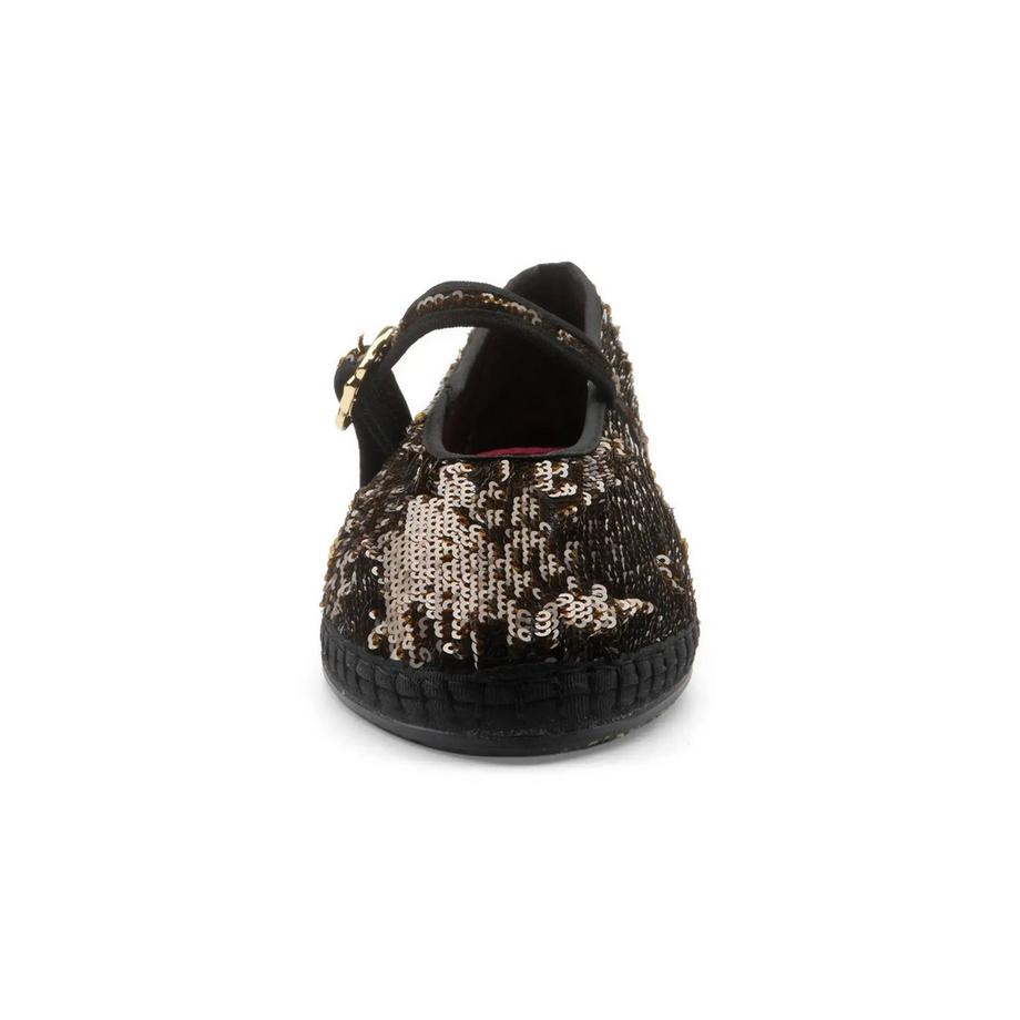 Flabelus Pailletten Mary Jane Flachschuh  