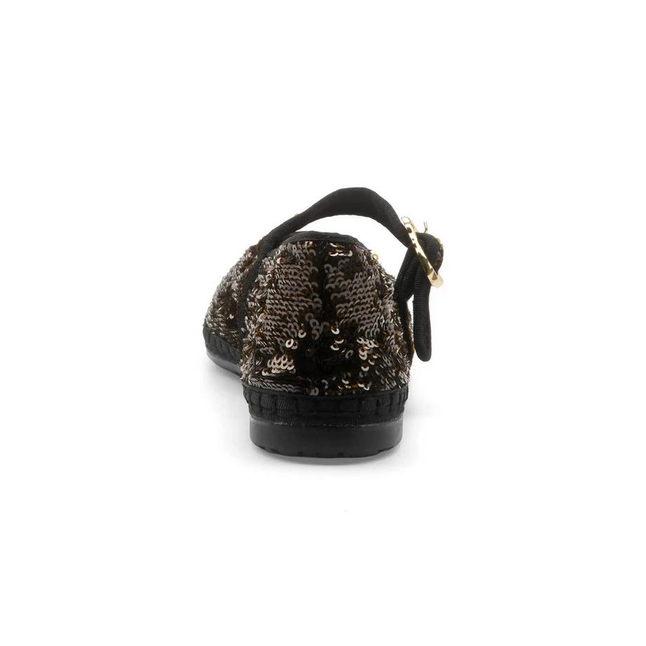 Flabelus Pailletten Mary Jane Flachschuh  
