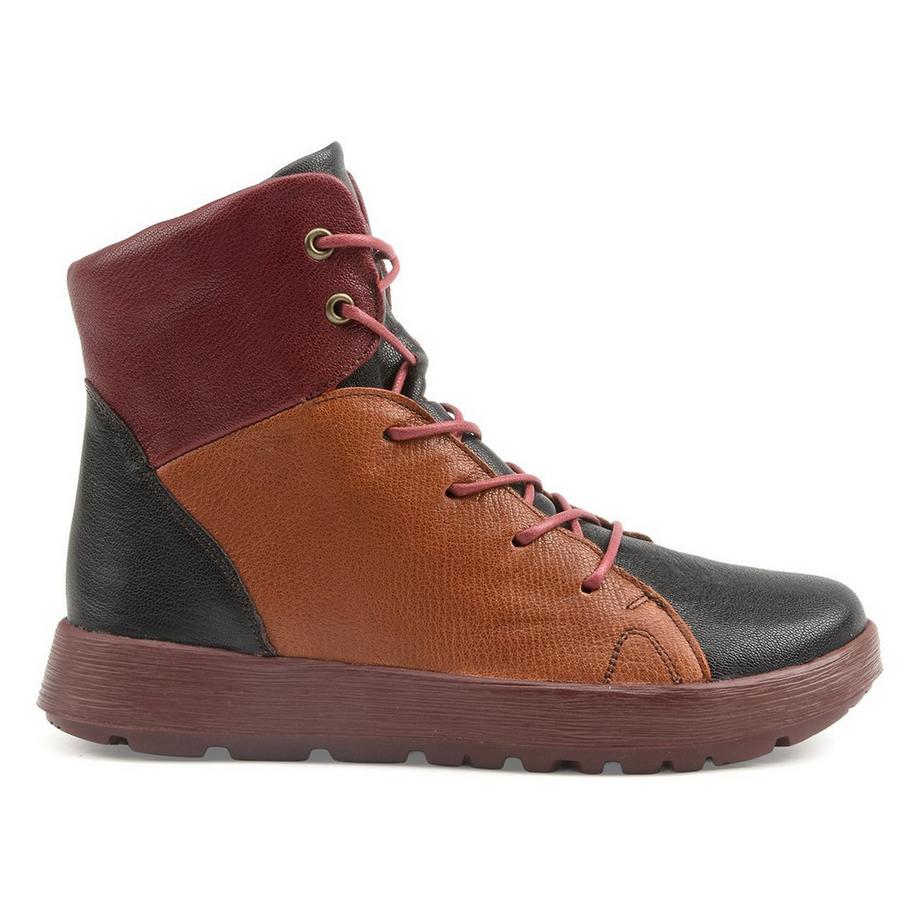 Think Comoda Warme Schnürstiefeletten  