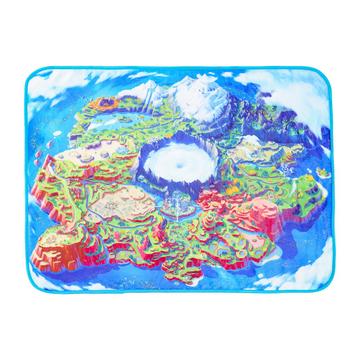 Pokemon Center Original Blanket Paldea Region Map