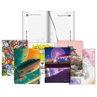 Biella Agenda scolaire mydiary 1 jour par page, Comic - Multicolores  