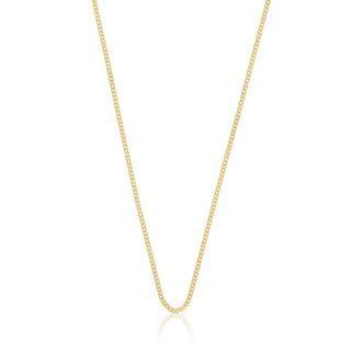 MUAU Schmuck  Collier Panzer Gelbgold 750, 1.4mm, 60cm 