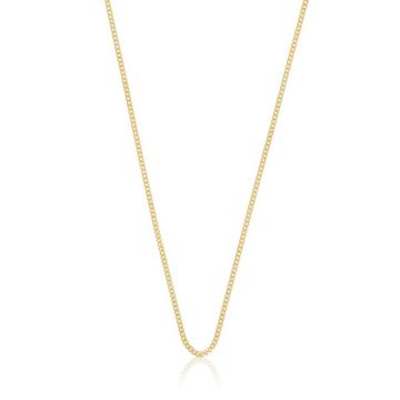 Collier Panzer Gelbgold 750, 1.4mm, 60cm