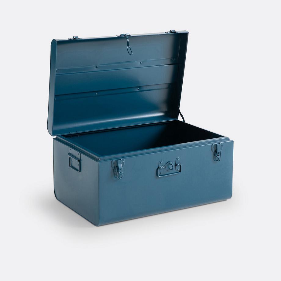 La Redoute Intérieurs Malle de rangement en métal acier  