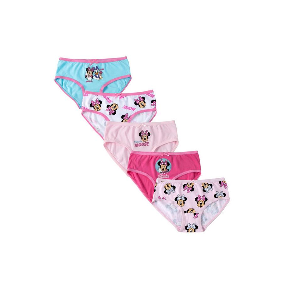 5er Set Slipss       Minnie Motiv und Tasche