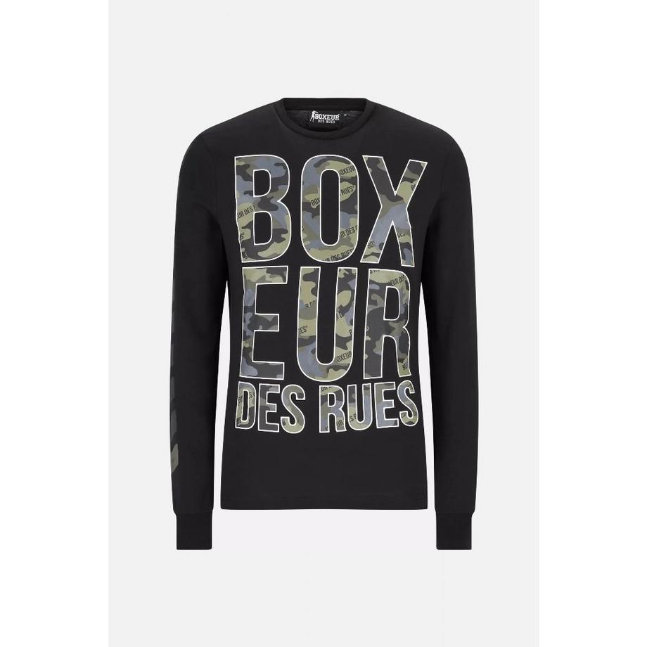 BOXEUR DES RUES T-Shirt a maniche lunghe con stampe  