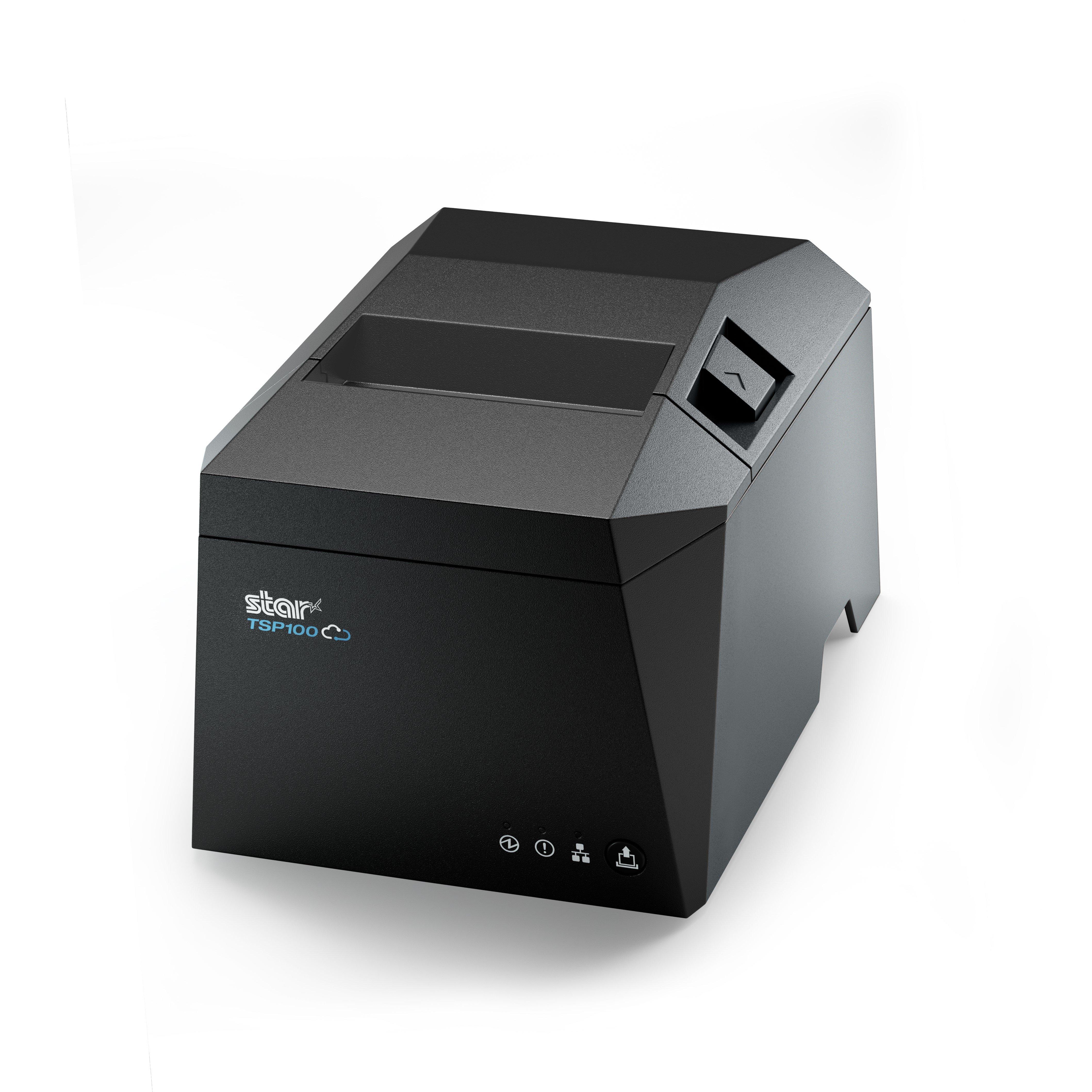 Star Micronics  TSP143IV UE BK E+U PRINTER THERMAL 80MM WIDE PAPER 24VDC 203 x 203 DPI Con cavo e senza cavo Termica diretta Stampante POS 