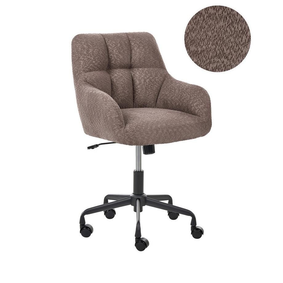 Sedia da scrivania en Bouclé  PALMDALE