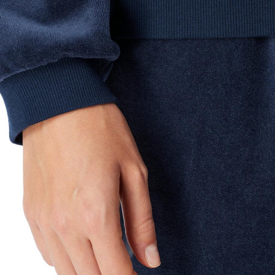 Schiesser Casual Velour Schlafanzug  