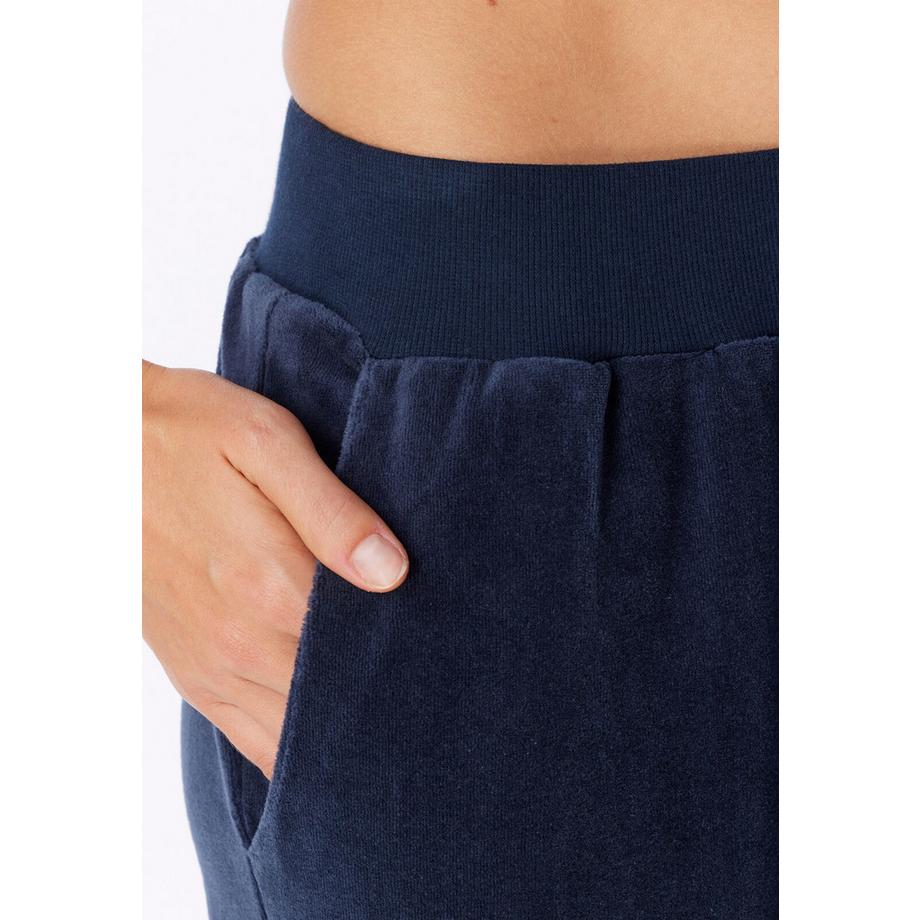 Schiesser Casual Velour Schlafanzug  