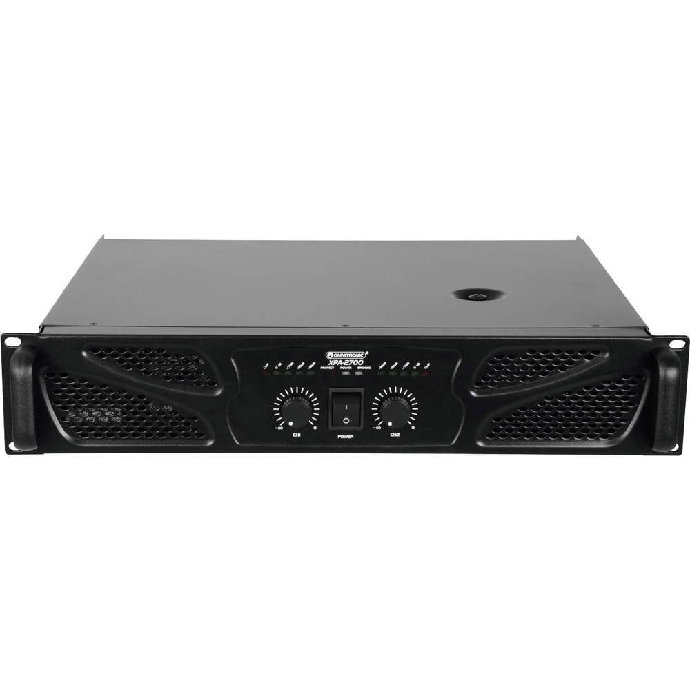 Omnitronic  XPA-2700 Amplificatore PA Potenza RMS per canale a 4 Ohm: 1350 W 