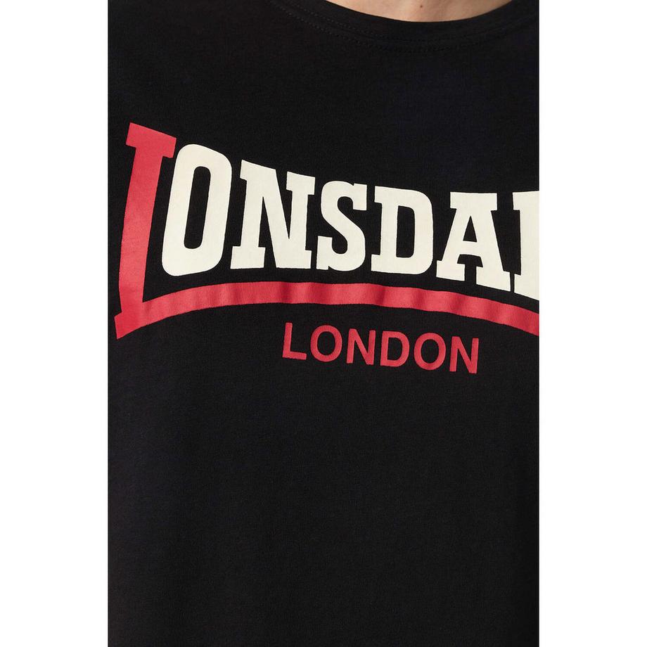 LONSDALE Two Tone Logo Regular Fit T-Shirt  
