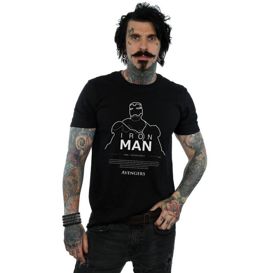 MARVEL Iron Man The Invincible Avengers T-Shirt  