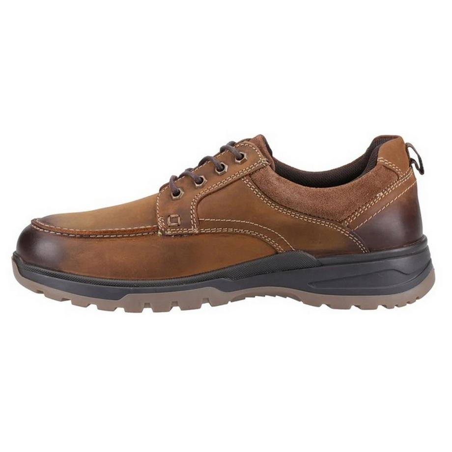 Hush Puppies Percy Leder Sneaker mit Schnürung  