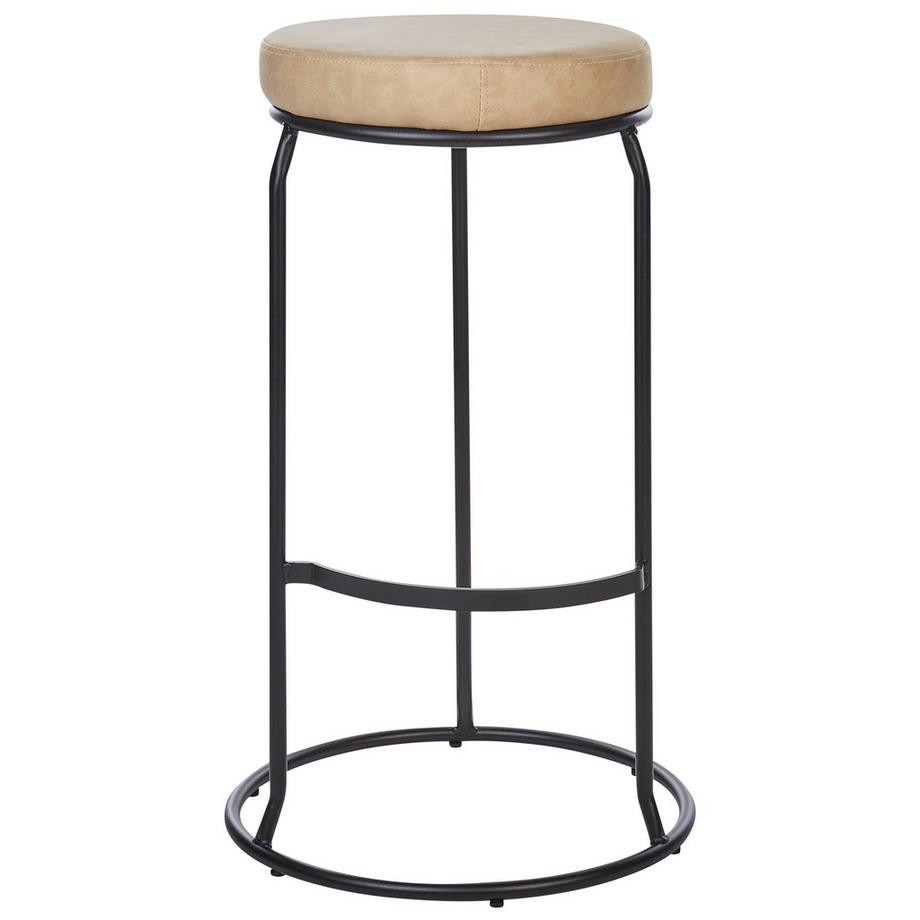 Beliani Set mit 2 Barhockern aus Kunstleder  MILROY  