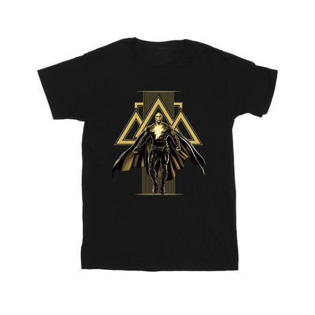 DC COMICS  Tshirt BLACK ADAM RISING GOLDEN SYMBOLS 