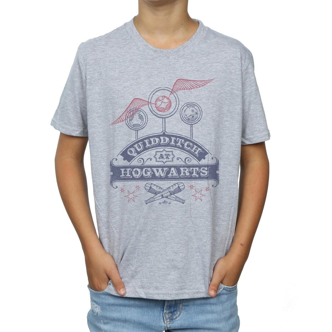 Harry Potter  Quidditch At Hogwarts TShirt 