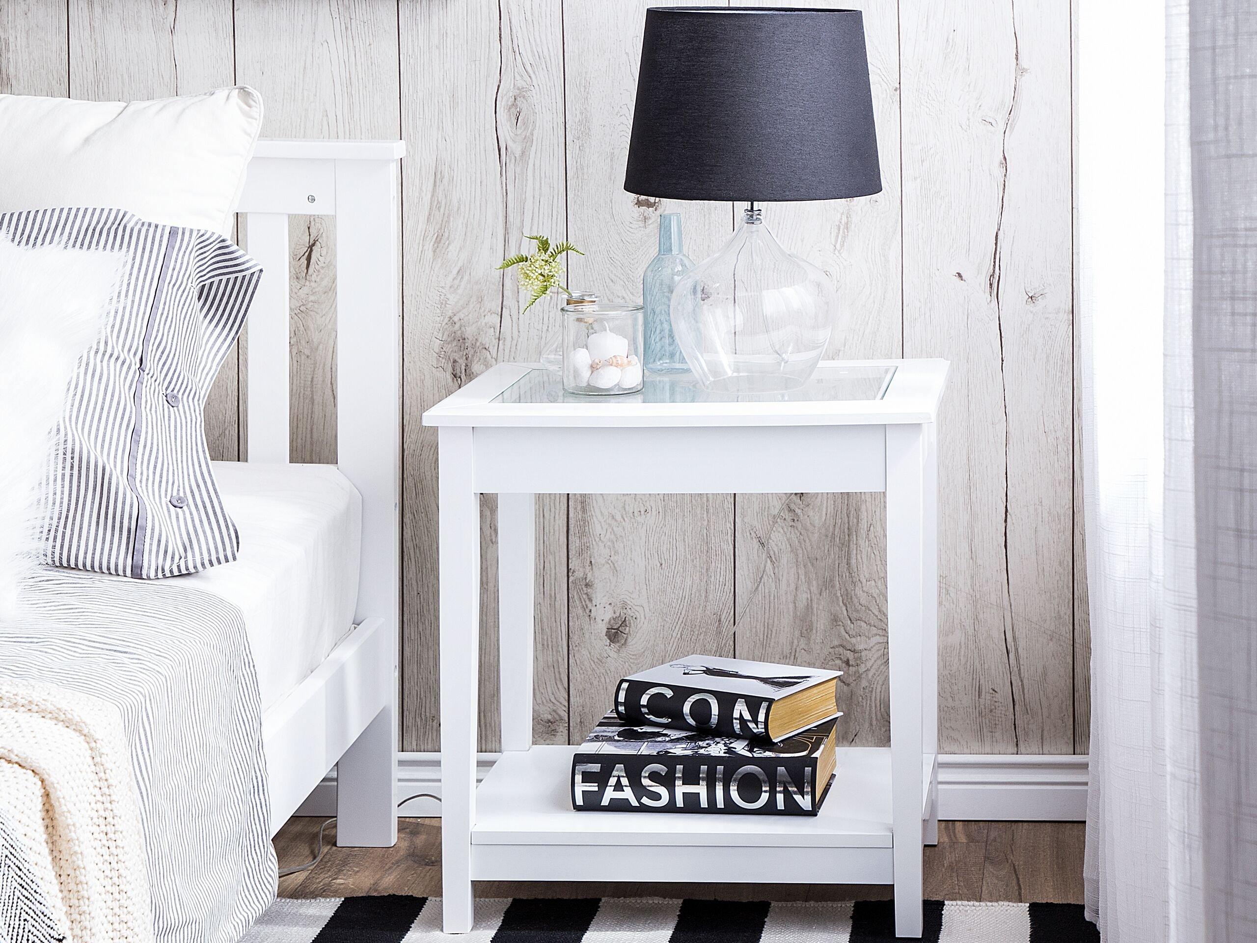 Beliani Tavolino en Fibra a media densità (MDF) Scandinavo ATTU  