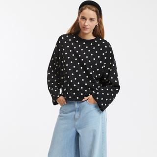 La Redoute Collections  Sweat imprimé à pois 