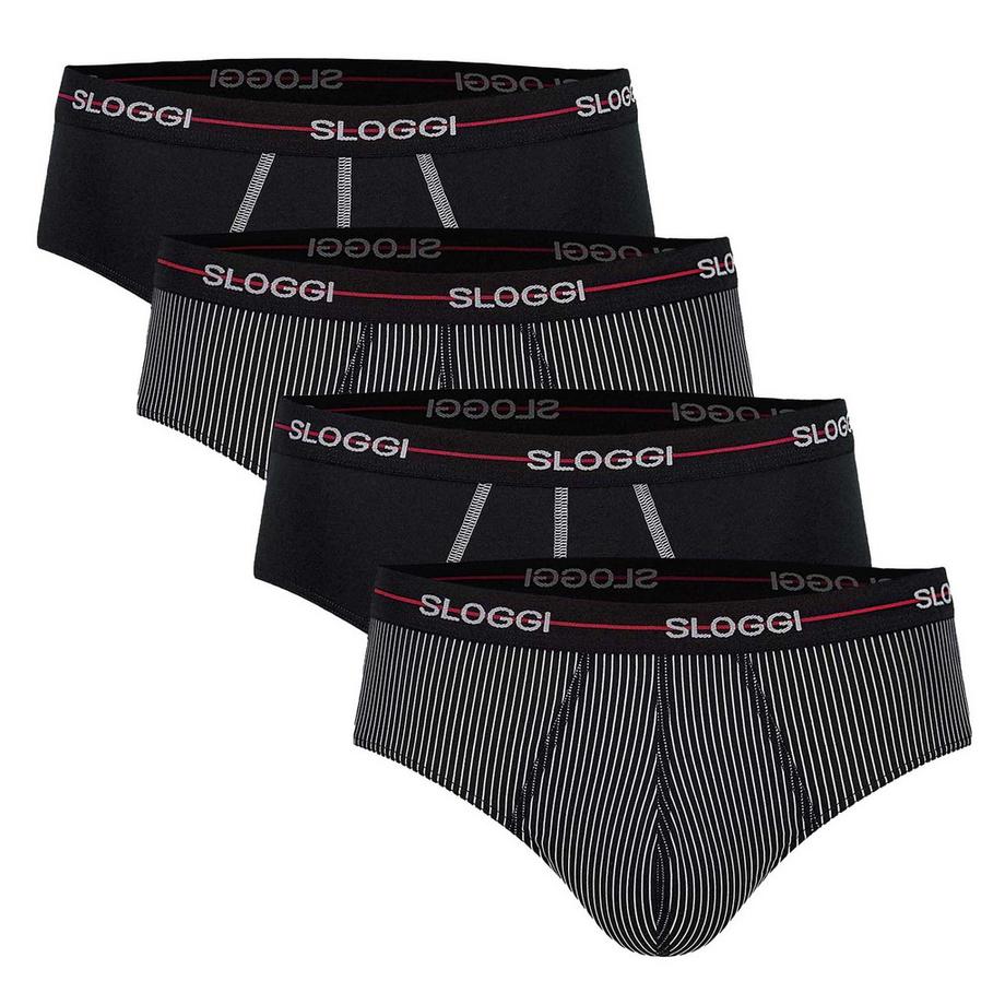 Scivolone Uomini Confezione da 4 Aderente alla figura-Start midi C4P box