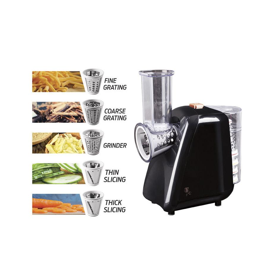 elektronische Reibe für Gemüse & Obst Black Rose Collection