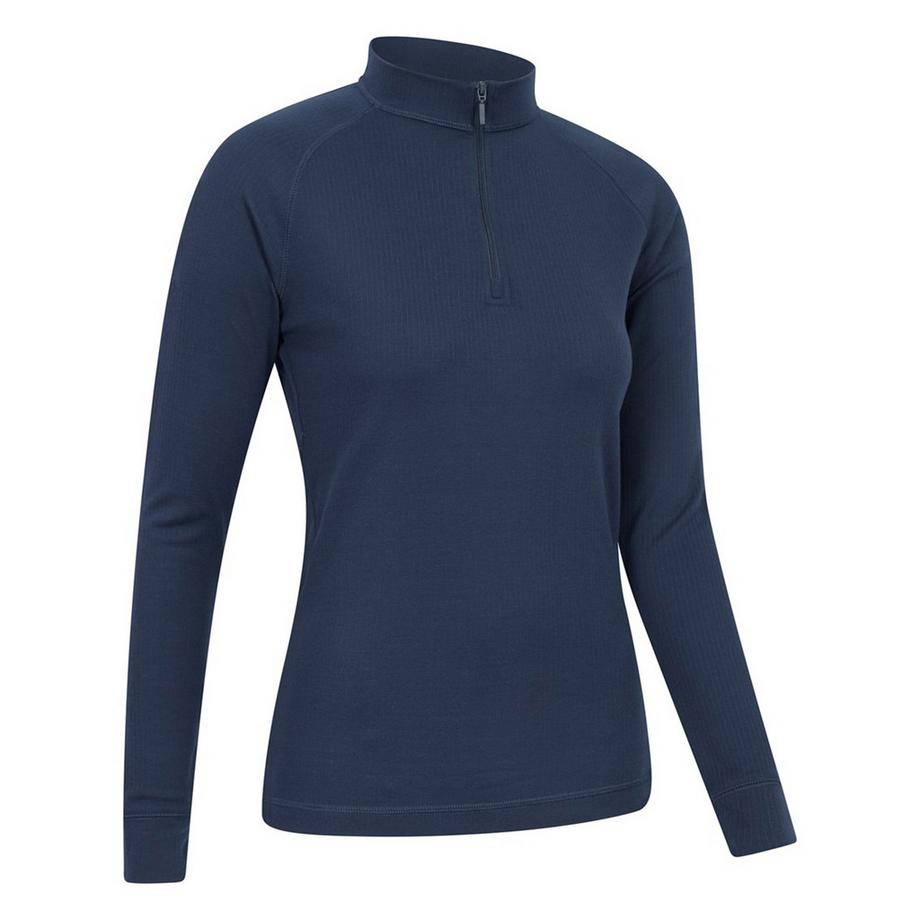 Mountain Warehouse Top termico Talus mezza cerniera manica lunga  