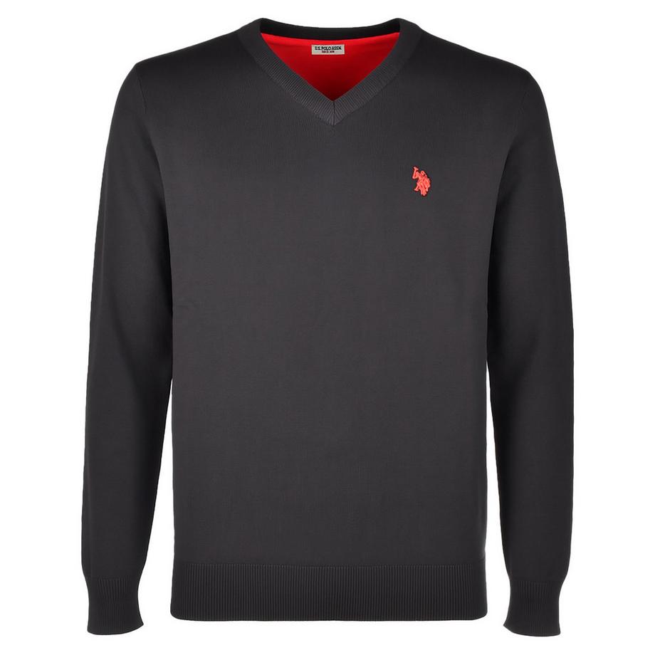 Strickpullover  1er Pack Bequem sitzend-V-Nec Strickpullover