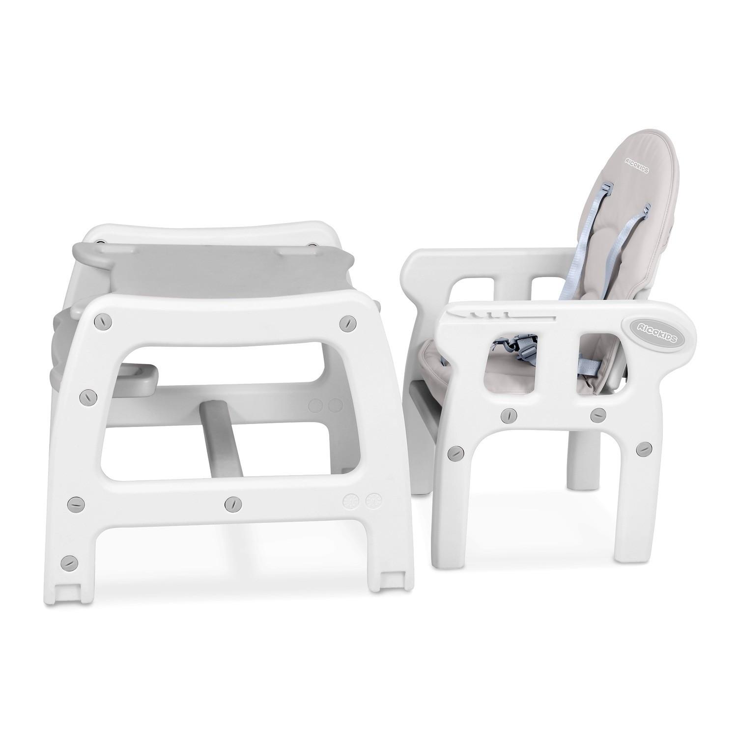 B2X  Multifunktionaler 5-in-1-Esszimmerstuhl Sinco Grey 