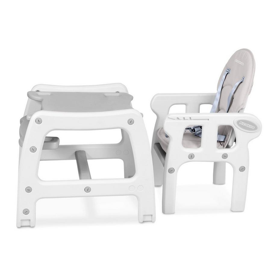 B2X  Multifunktionaler 5-in-1-Esszimmerstuhl Sinco Grey 