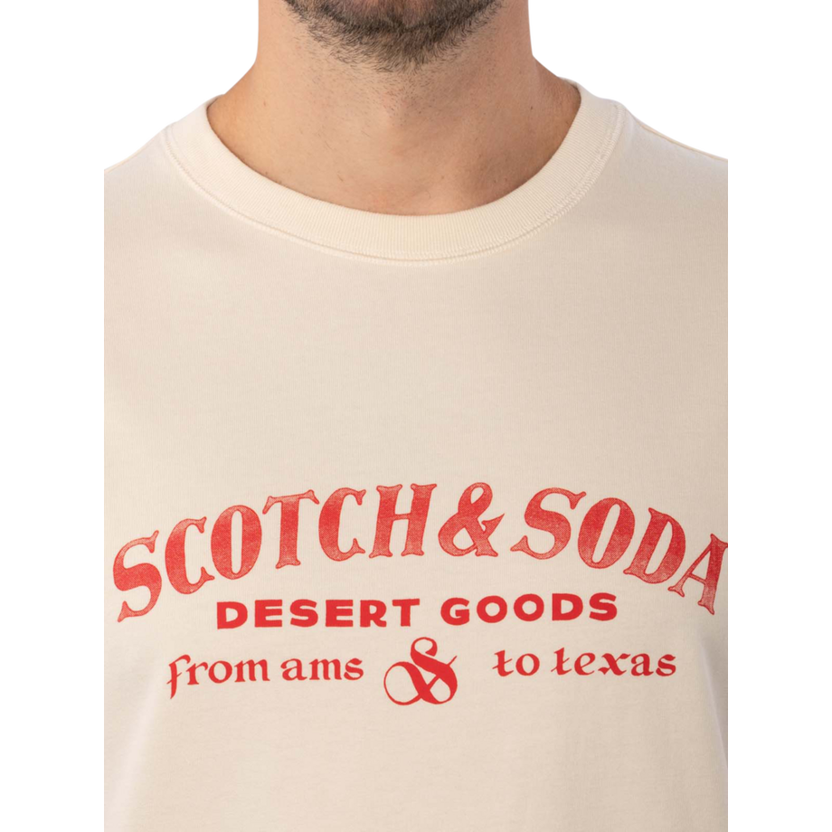 Scotch & Soda T-shirt à imprimé graphique  