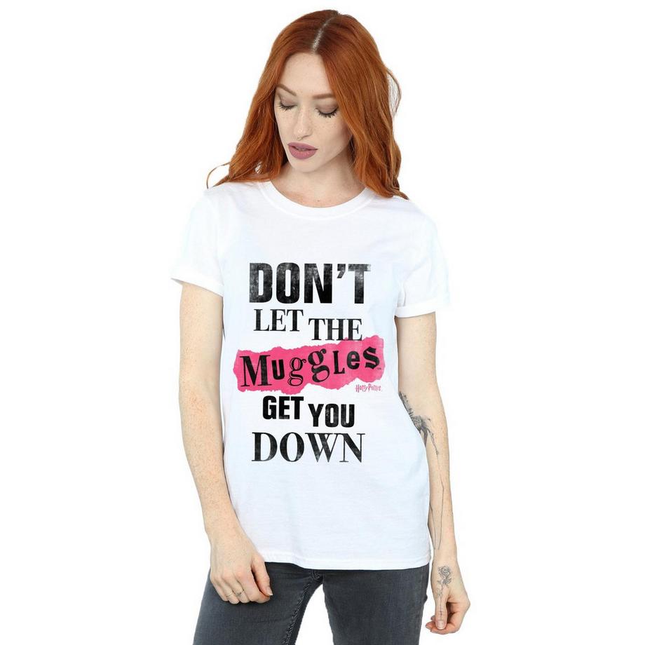 Harry Potter Muggles T-Shirt Maniche Corte  