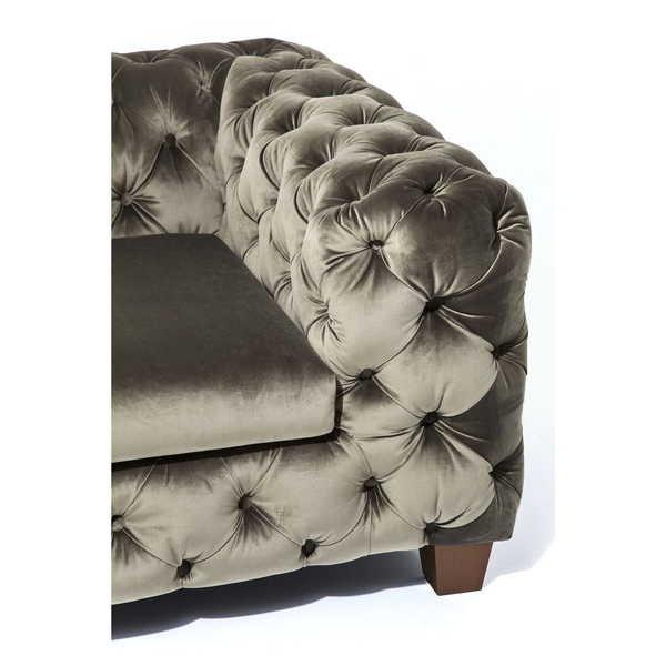 KARE Design Sofa My Desire Khaki 3-Sitzer  