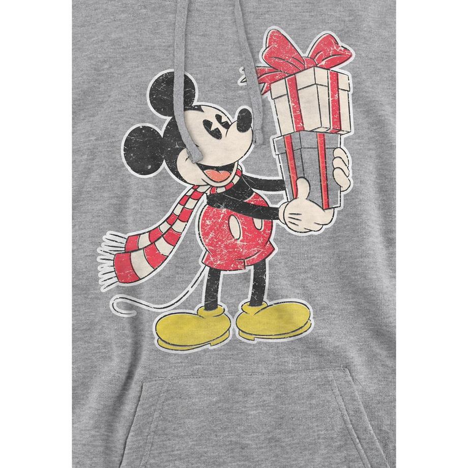 Disney Mickey Mouse Felpa con Cappuccio Design Natalizio  