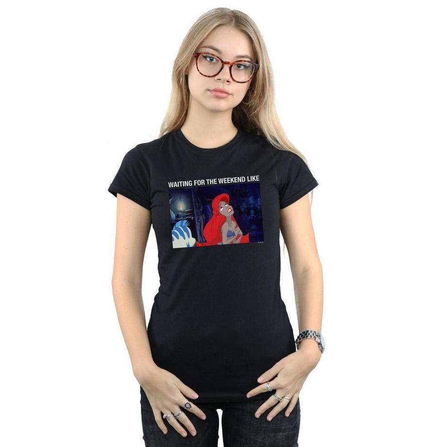 Disney The Little Mermaid Waiting For The Weekend T-Shirt  