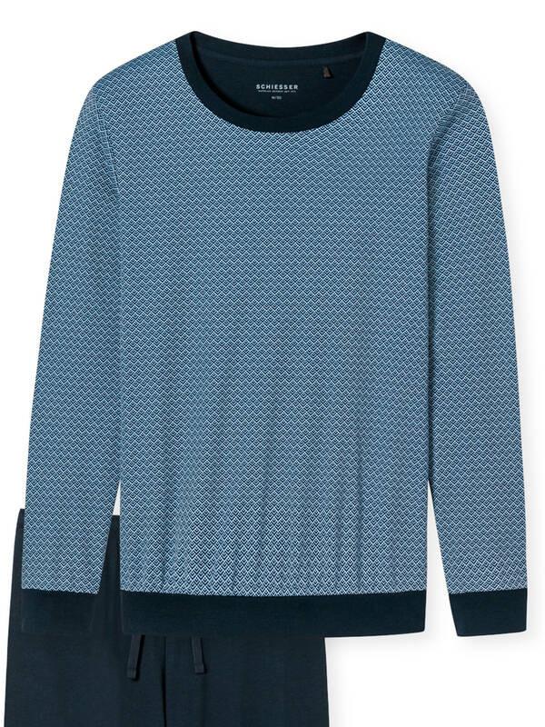 Schiesser Pyjama à poignets  