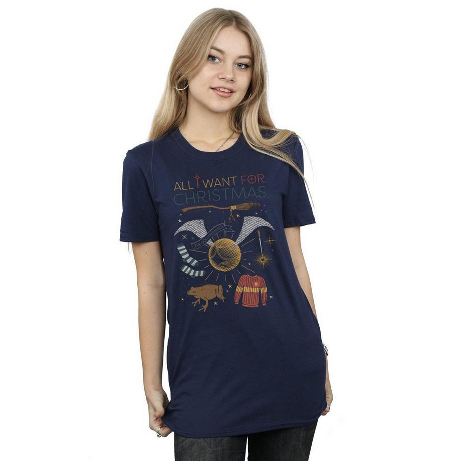 HARRY-POTTER All I Want For Christmas T-Shirt  