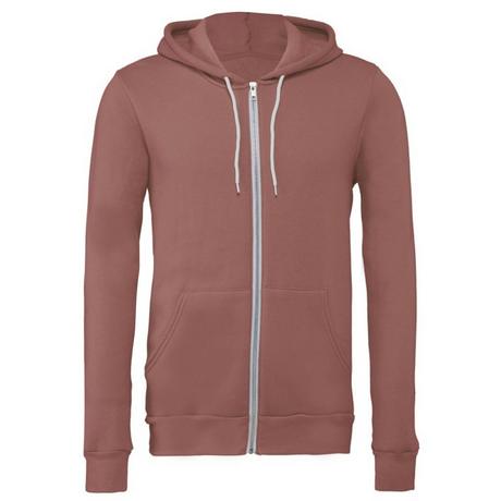 Bella + Canvas Canvas Fleece Kapuzenjacke  