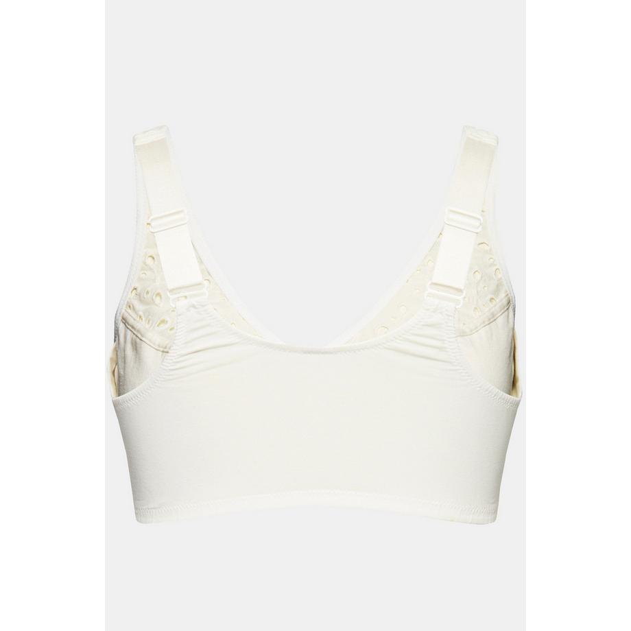 Ulla Popken Entlastungs-BH Vorderverschluss ohne Bügel Cup C-E  