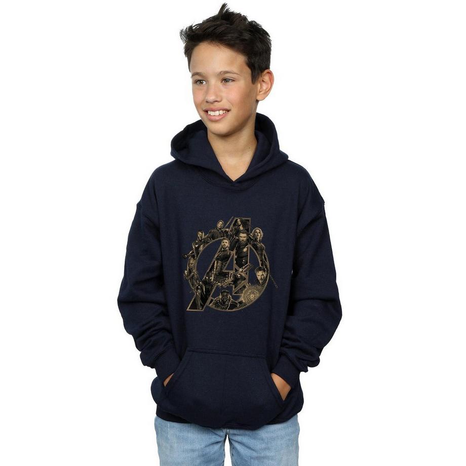 MARVEL  Sweat à capuche AVENGERS INFINITY WAR 