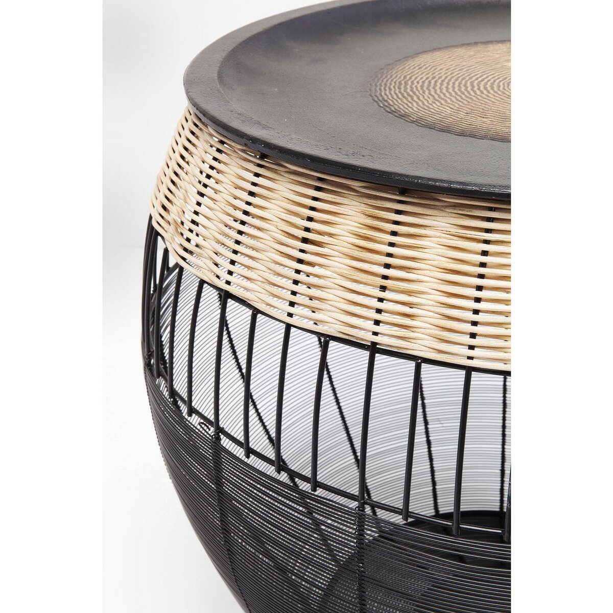 KARE Design Beistelltisch African Drums (2/Set)  