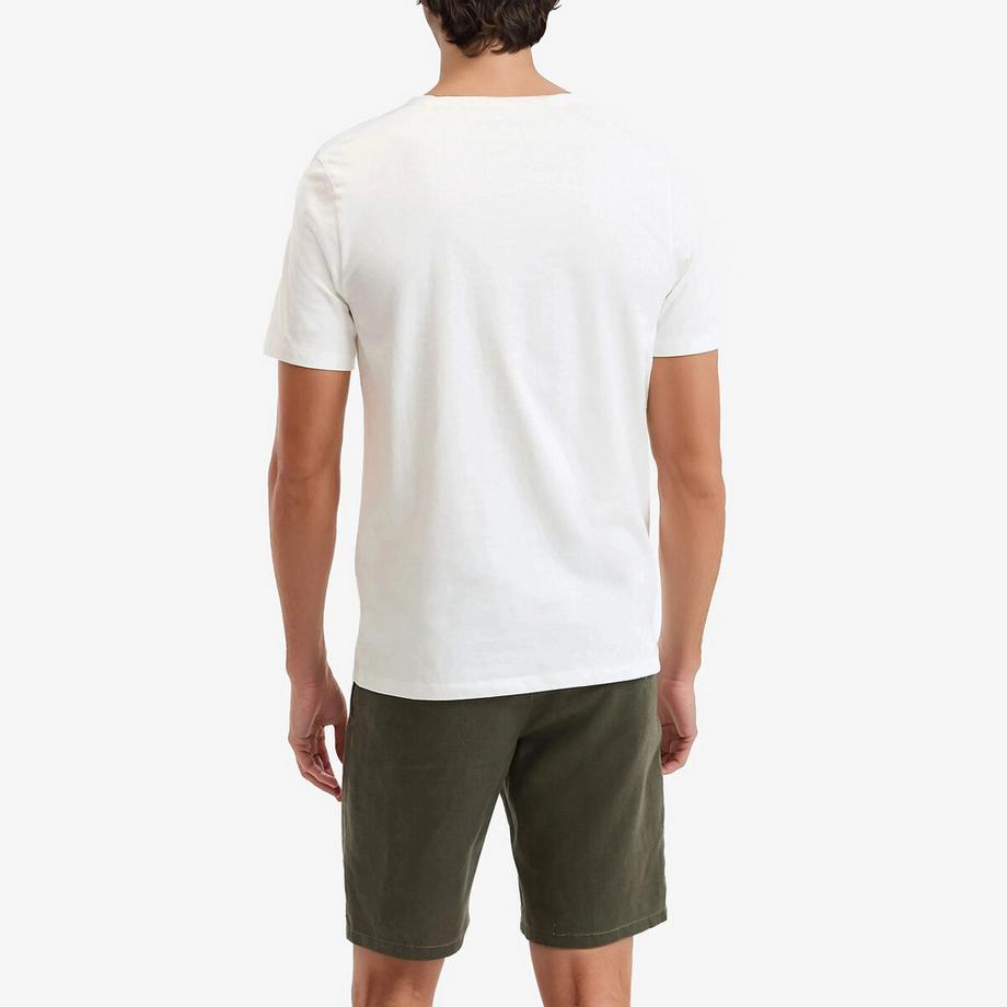 La Redoute Collections T-Shirt Regular Fit con Patch Onde  