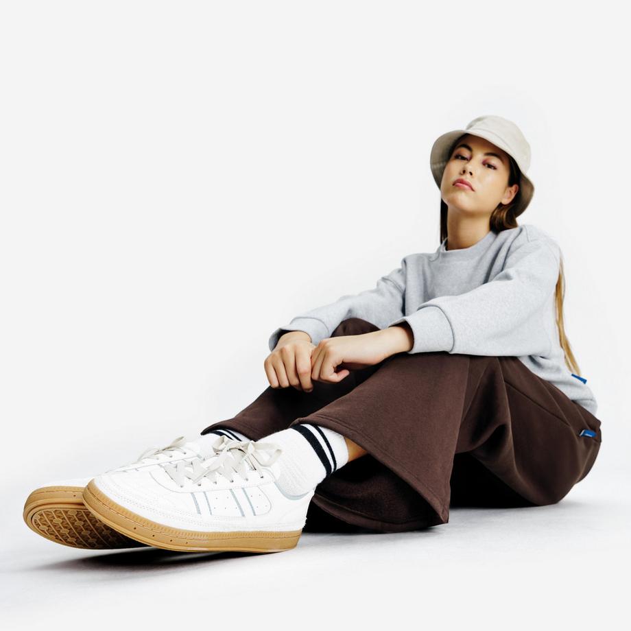 DECATHLON Sneakers basse in pelle  