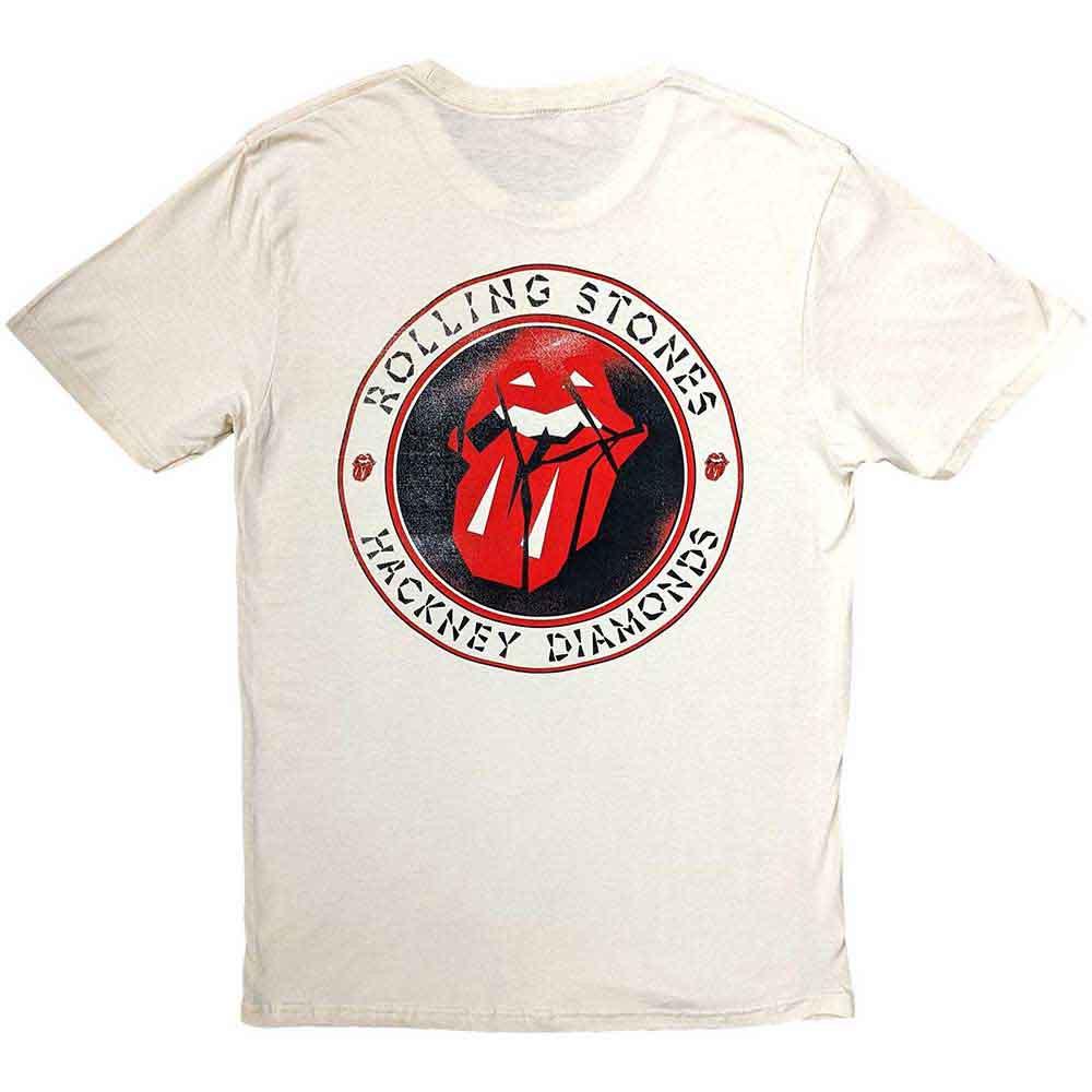 The Rolling Stones  Hackney Diamonds TShirt Rückseitiger Aufdruck 