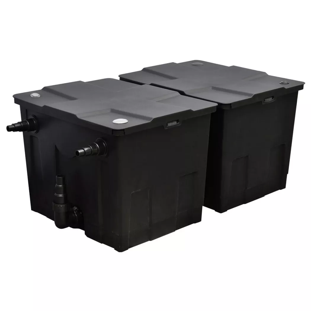 VidaXL - Bio-teichfilter, One Size, Schwarz