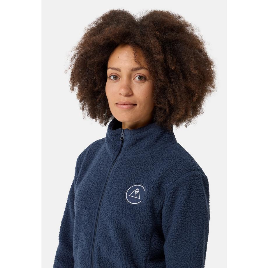 CASH-MERE.CH Veste Polaire Rétro Polyester Recyclé  