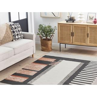 Beliani Tapis en Coton Moderne KAKINADA  