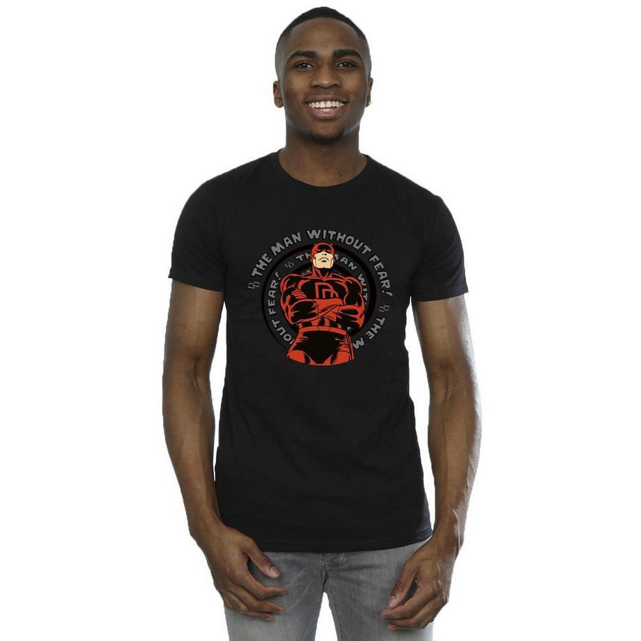 MARVEL Daredevil The Man Without Fear T-Shirt Stampata  