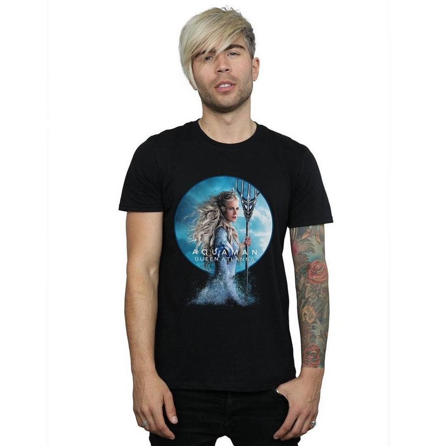 DC COMICS Aquaman Queen Atlanna T-Shirt Stampata  