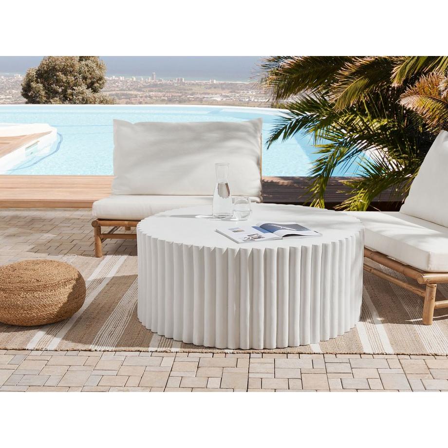 Beliani Table basse en MgO Scandinave POZZA II  