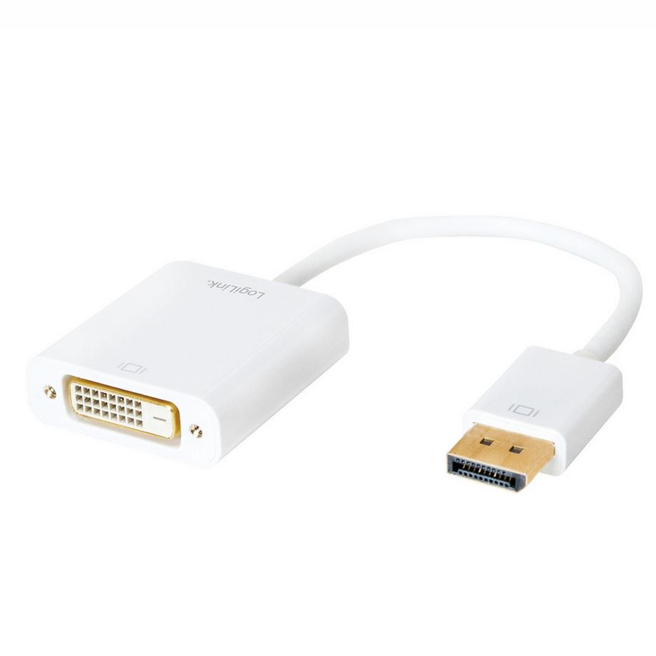 LogiLink  DisplayPort 1.2 – DVI-Adapter (aktiv) 